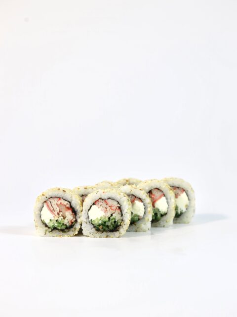California with crab in sesame (Калифорния с крабом в кунжуте)