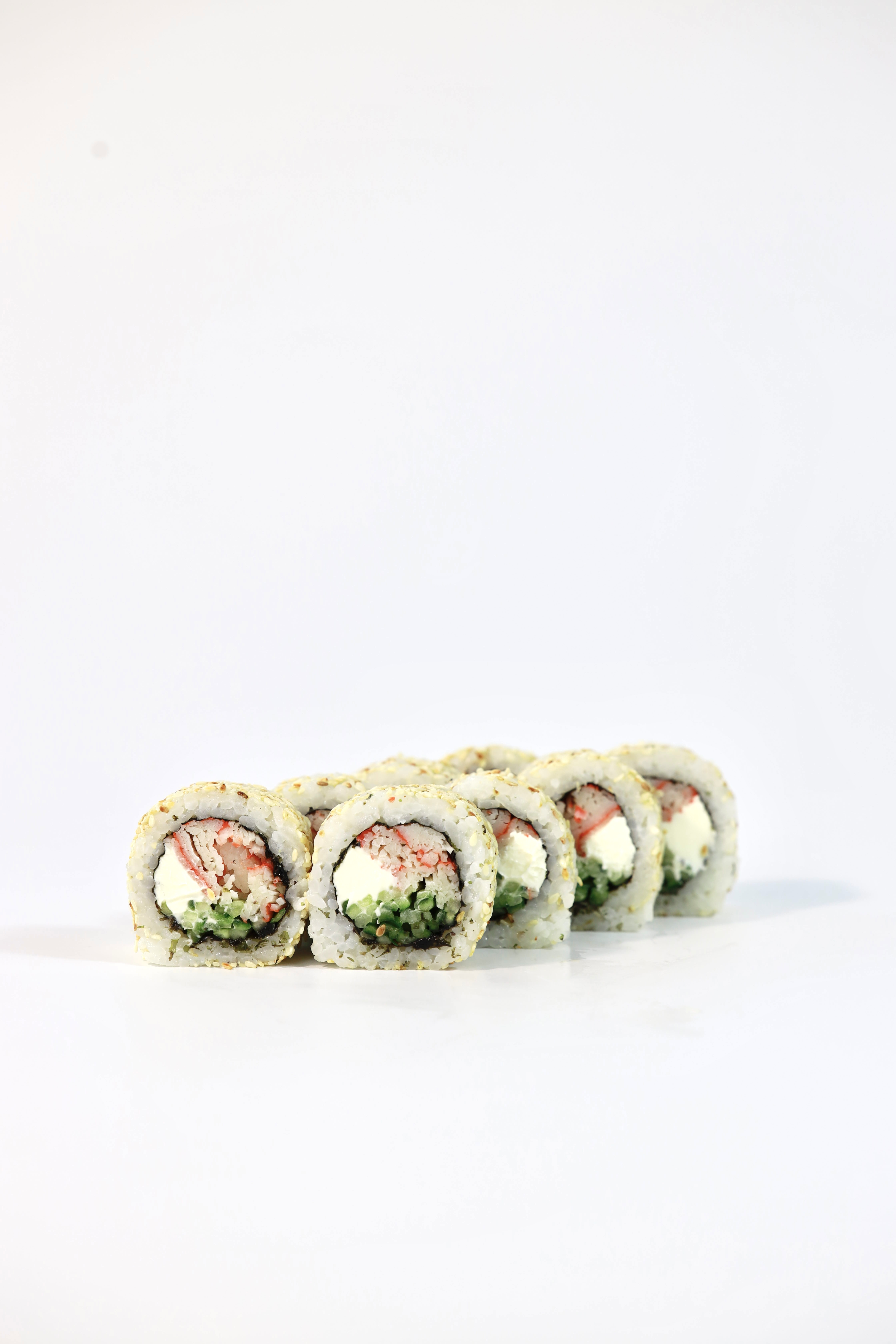 California with crab in sesame (Калифорния с крабом в кунжуте)