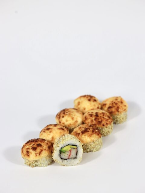 Baked Crab in Sesame (Запеченный краб в кунжуте)