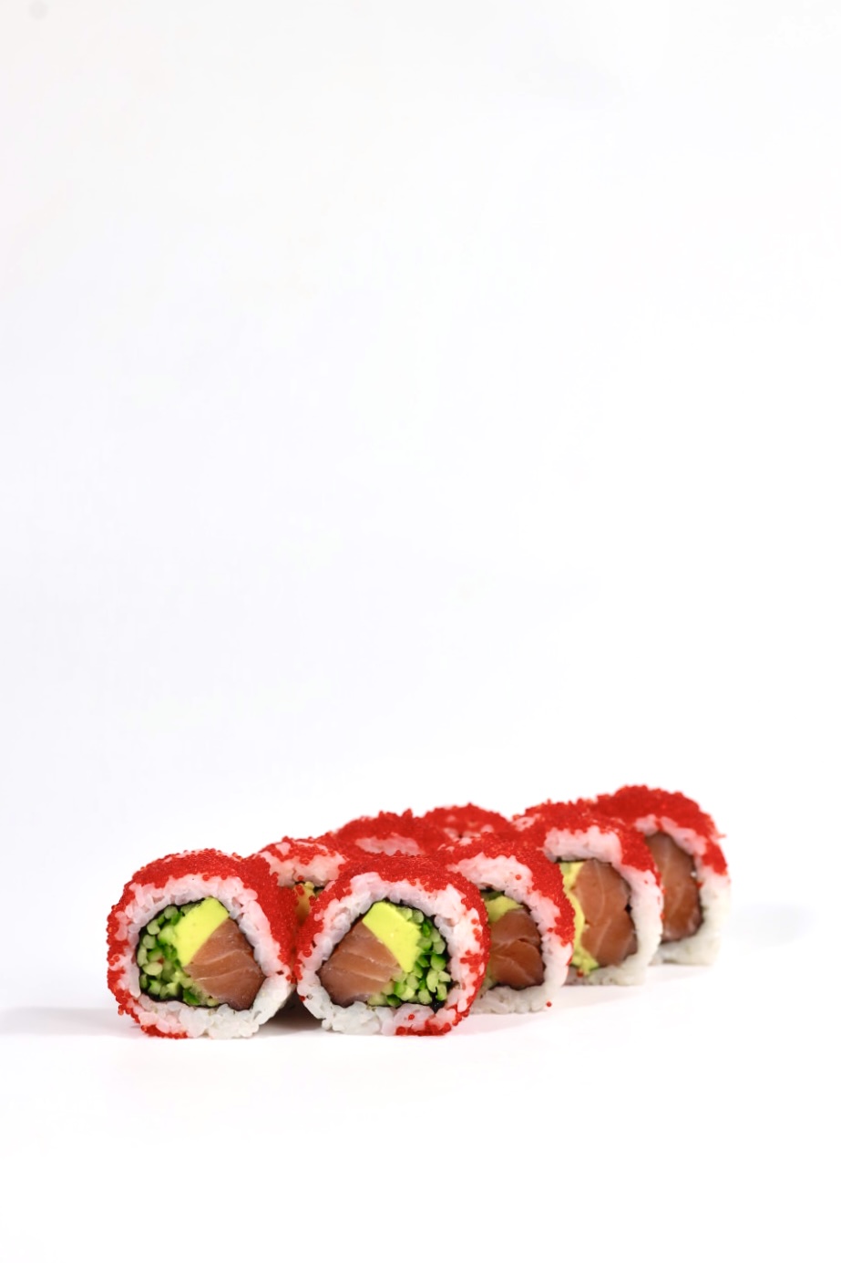 California with salmon (Калифорния с лососем)