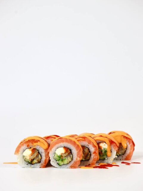 Dragon with eel (Дракон с угрём)